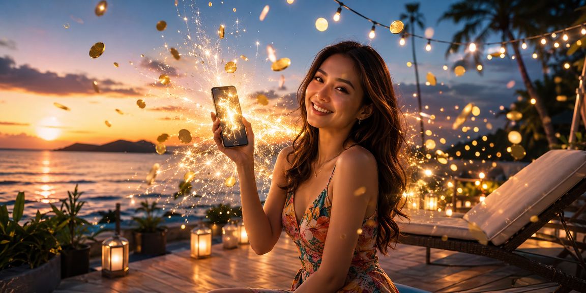 Pengguna Malaysia memainkan kasino mudah alih mc3 melalui telefon bimbit Android
